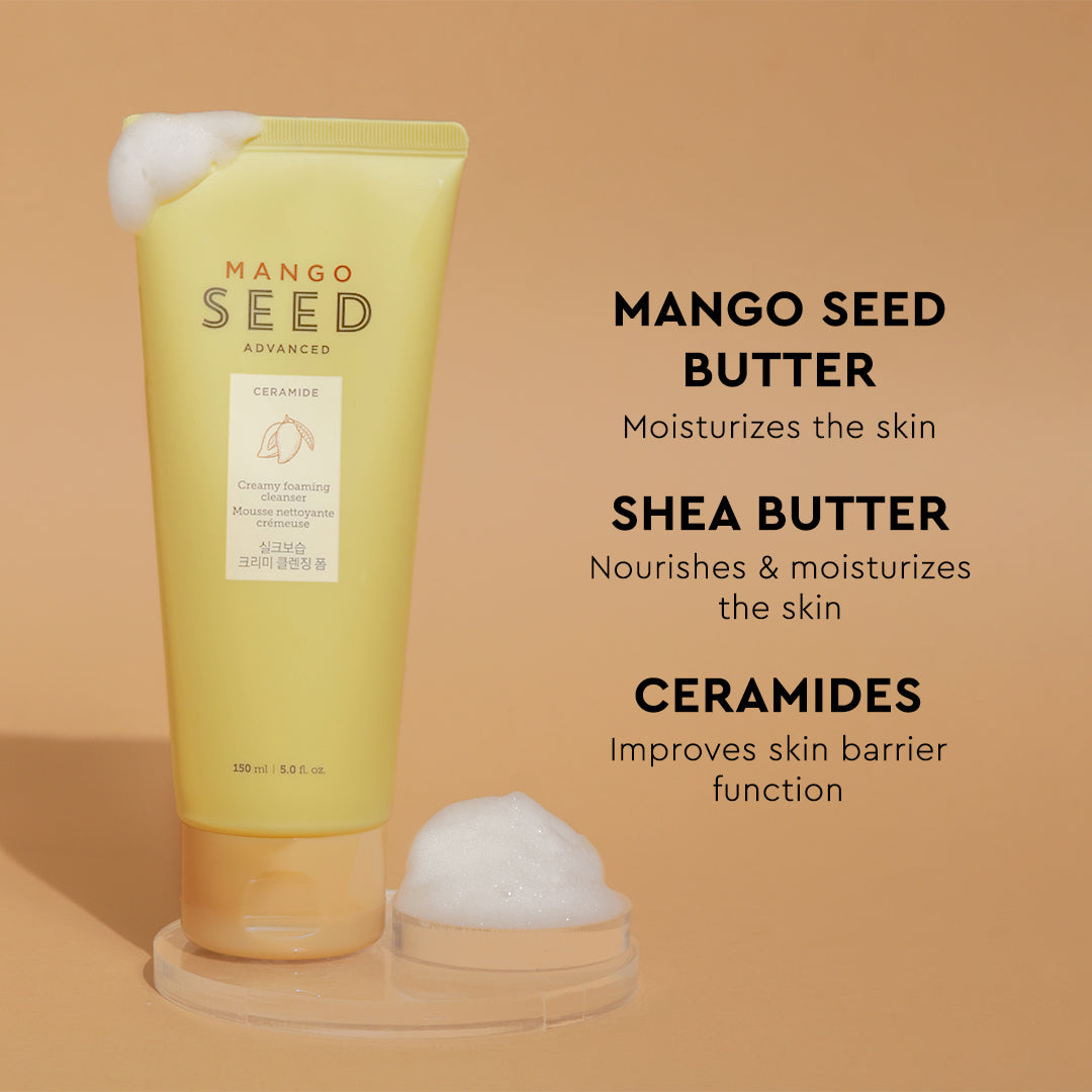Mango Seed Creamy Foaming Cleanser 150ml