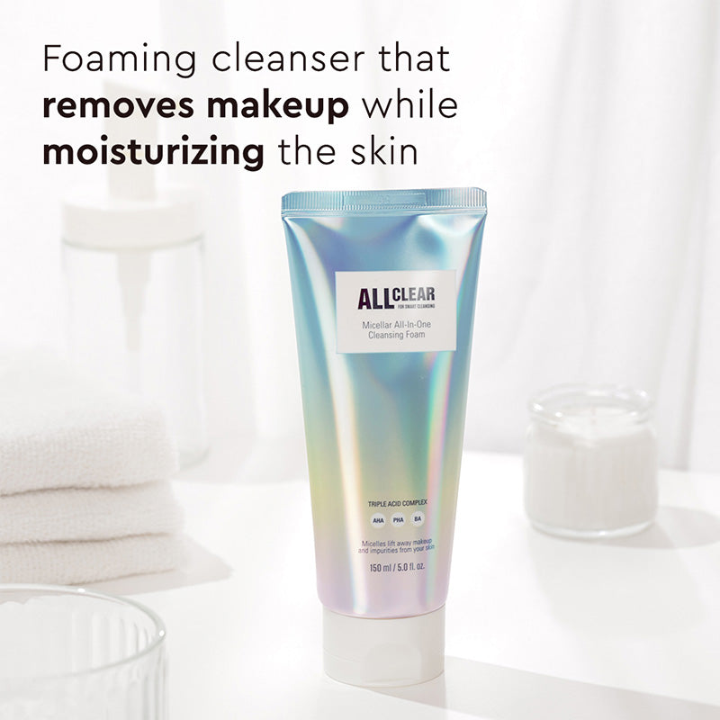 All Clear Micellar All-In-One Cleansing Foam 150ml