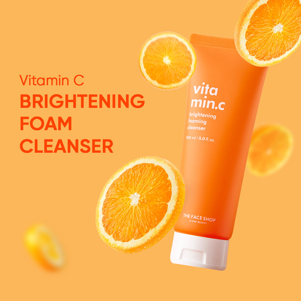 Vitamin C Brightening Foaming Face Wash