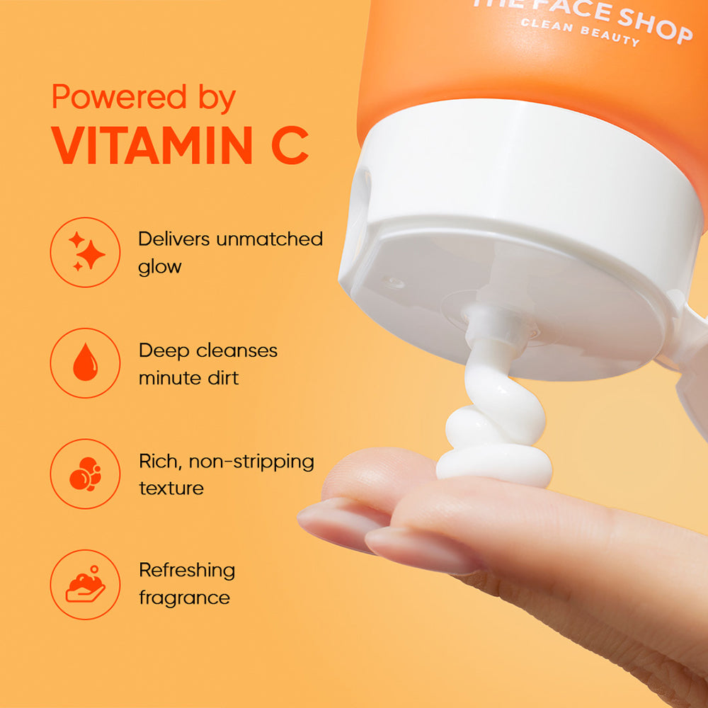Vitamin C Brightening Foaming Face Wash