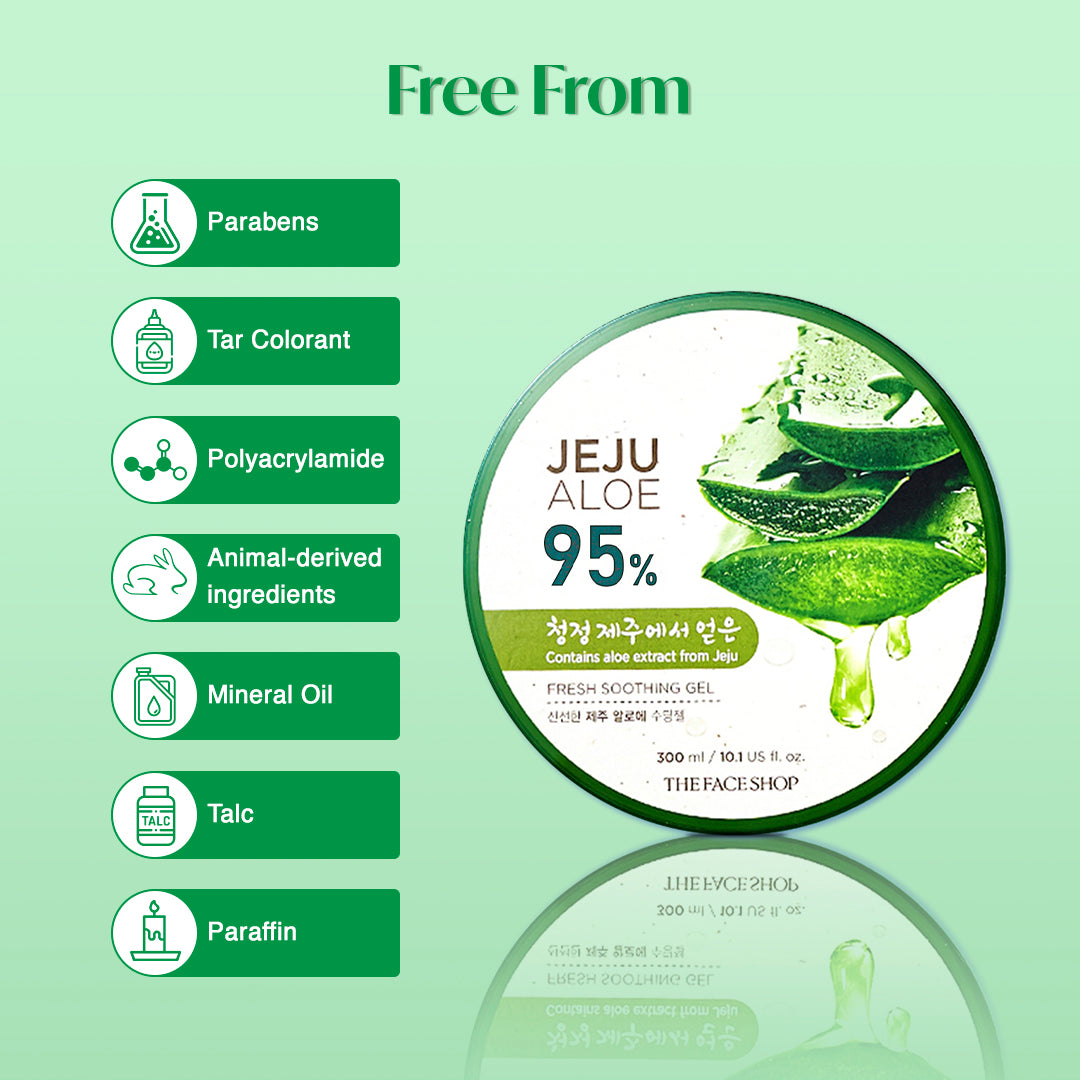 Jeju Aloe Fresh Soothing Gel 300ml