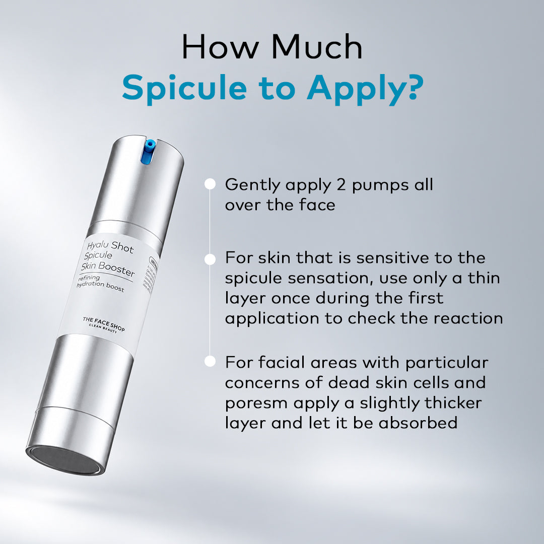 Alltimate Spicule Hyalu Shot Spicule Skin Booster for Deep Hydration &amp; Texture Toning
