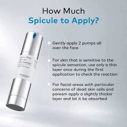Alltimate Spicule Hyalu Shot Spicule Skin Booster for Deep Hydration &amp; Texture Toning