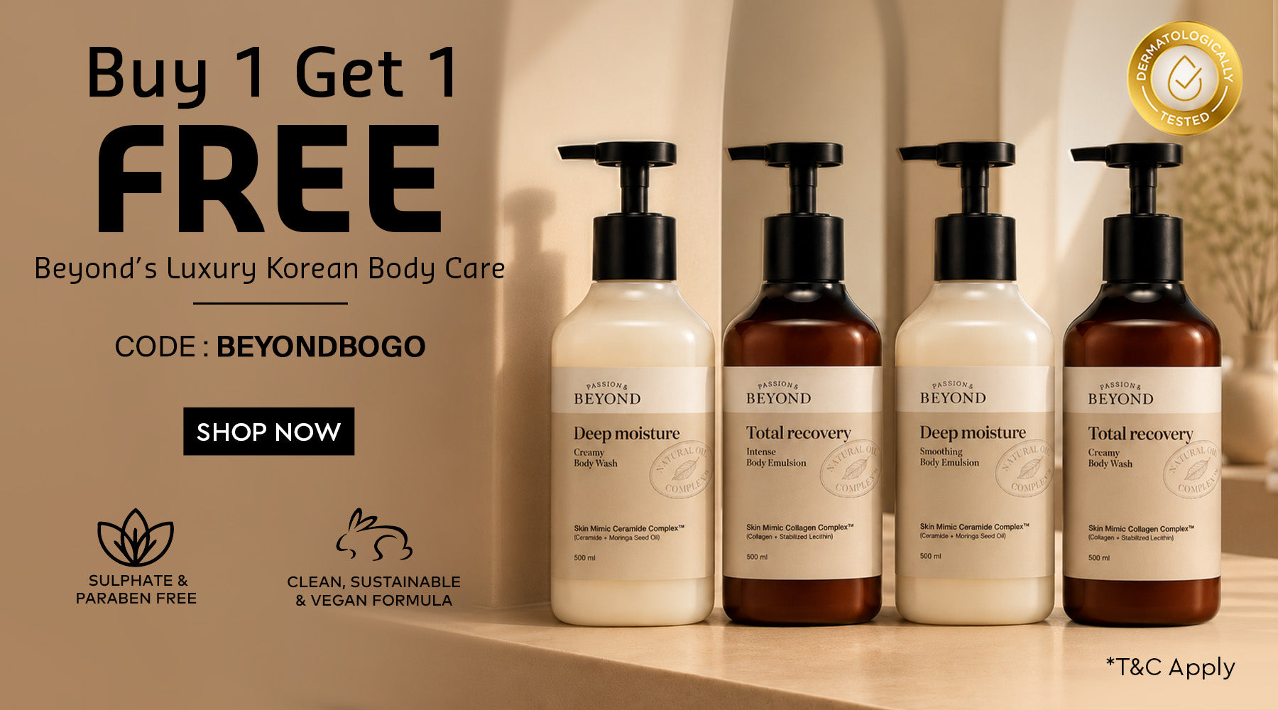 Body Care Banner Mobile
