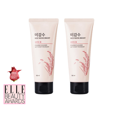 Award Winning Rice Water Bright Cleansing Foam 150ml Combo