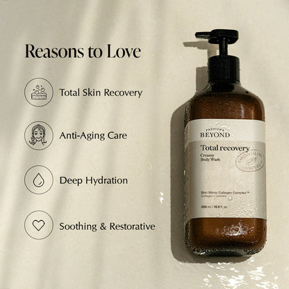 Collagen Body Wash, For Deep Hydration &amp; Aging Skin 500ml