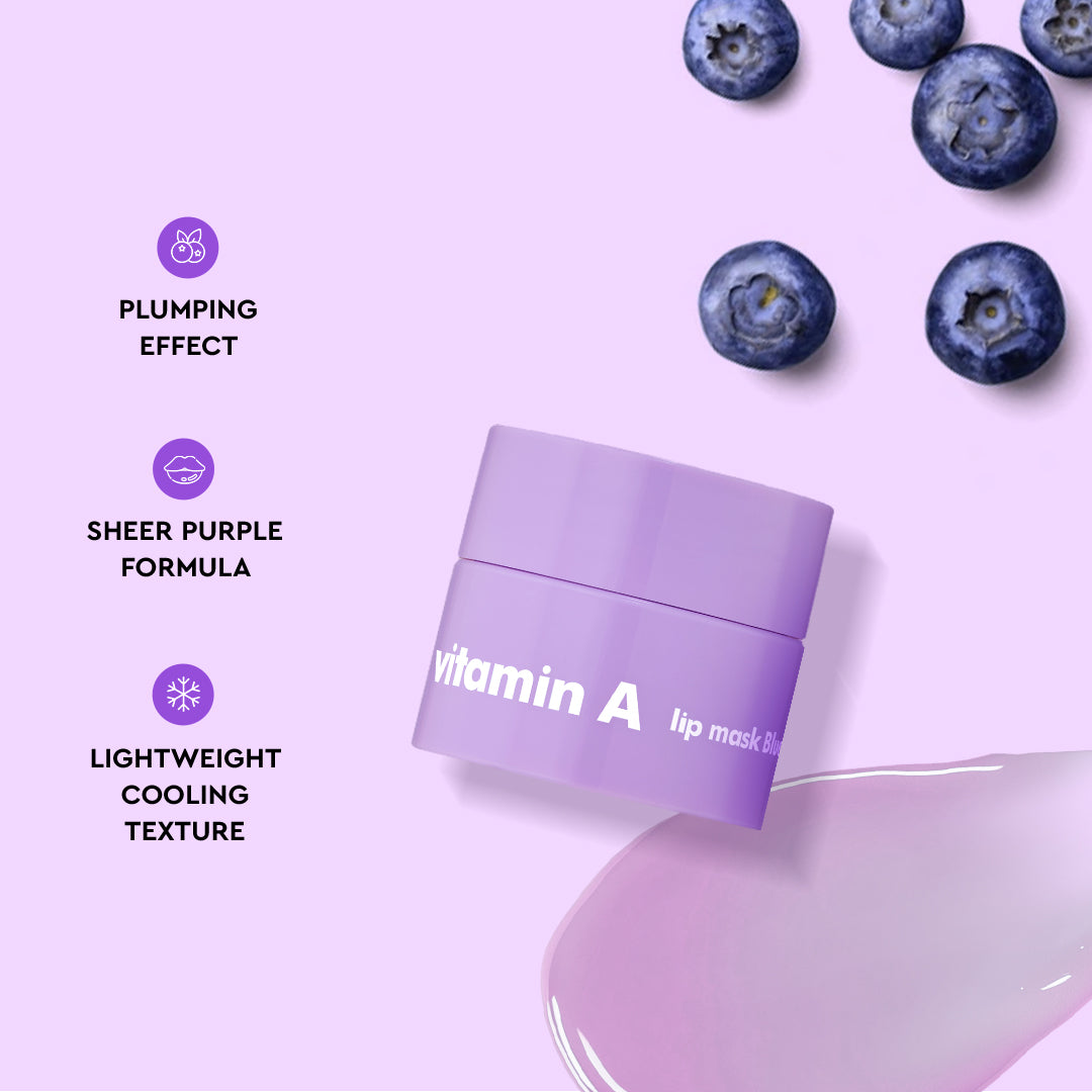 Vitamin A lip mask Blueberry (mini)