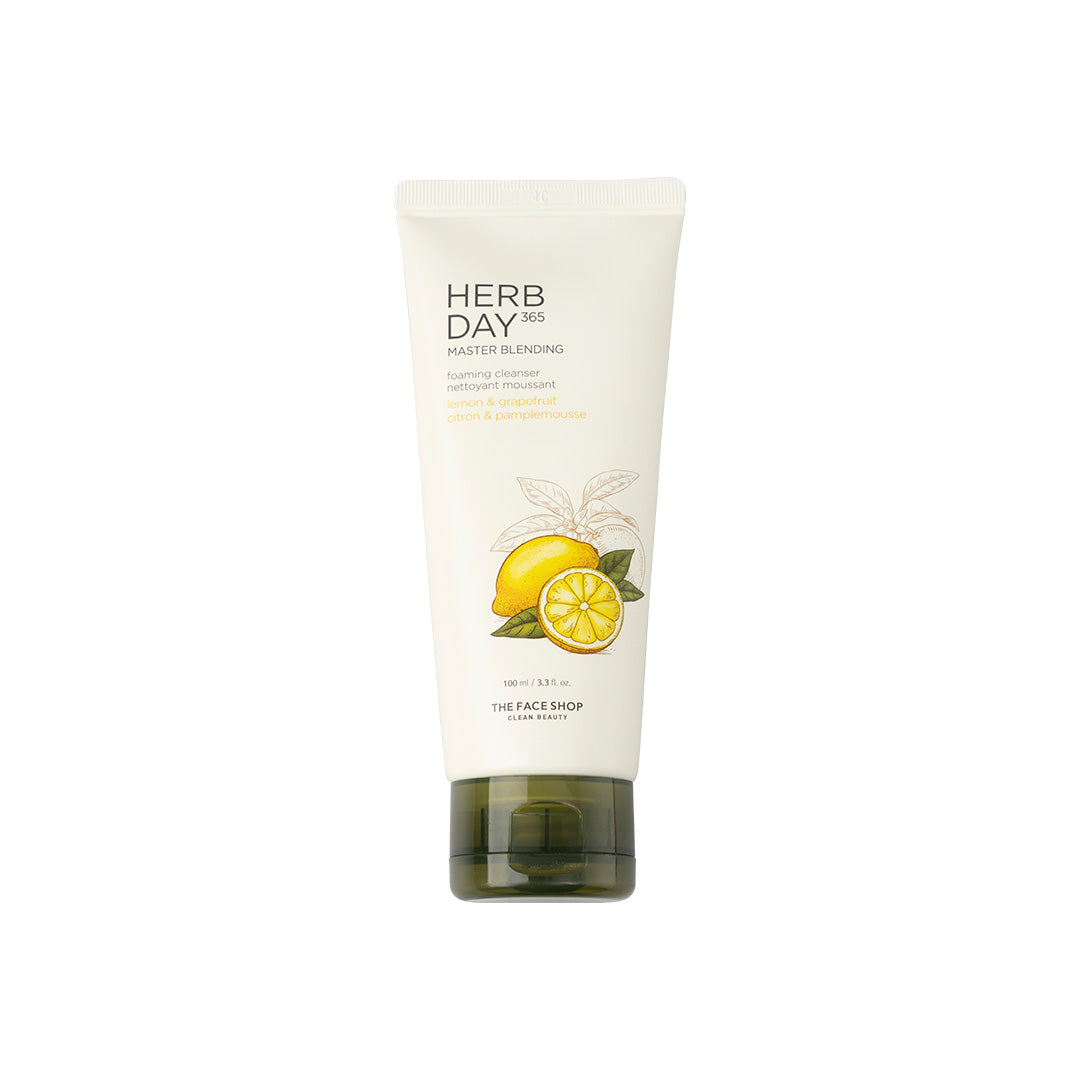 Herb Day 365 Foaming Cleanser - Lemon & Grapefruit 100ml