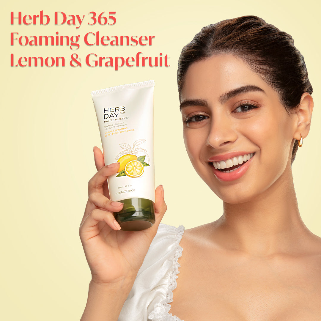 Herb Day 365 Foaming Cleanser- Lemon &amp; Grapefruit 170ml