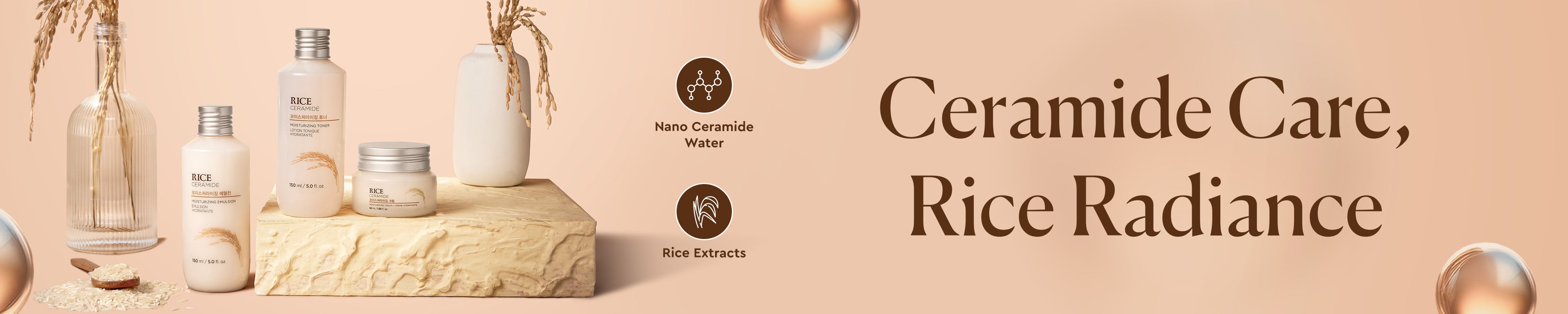 Rice & Ceramide Banner