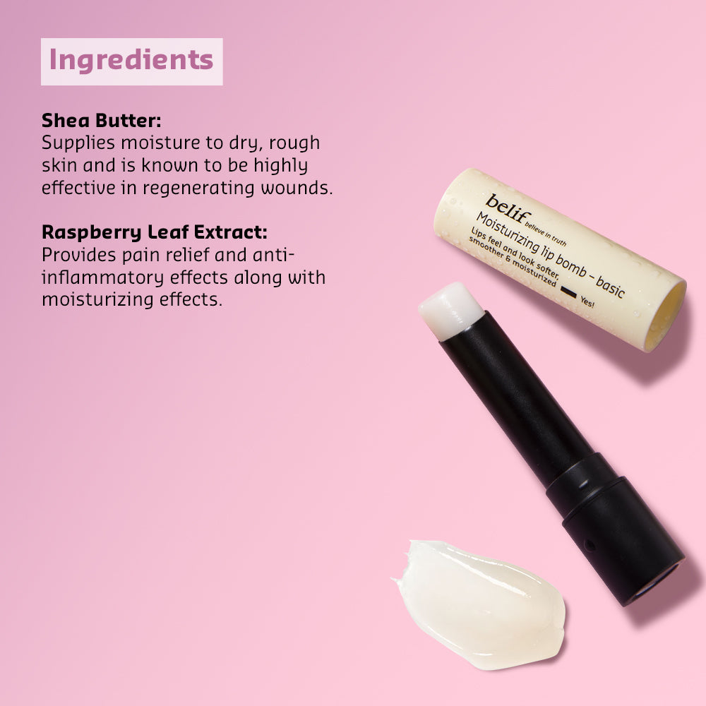 Moisturizing lip bomb - basic 3g