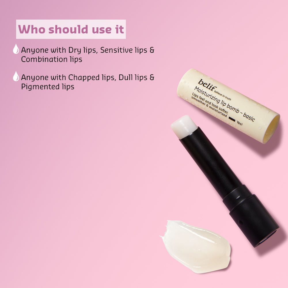 Moisturizing lip bomb - basic 3g