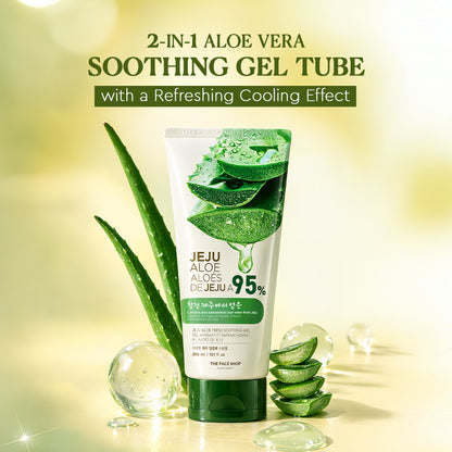 Jeju Aloe Fresh Soothing Gel Tube 300ml