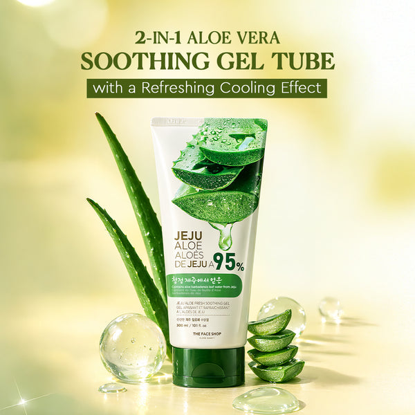 Jeju Aloe Fresh Soothing Gel Tube 300ml