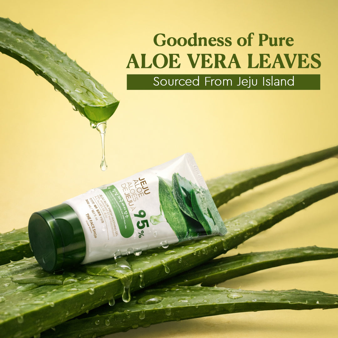 Jeju Aloe Fresh Soothing Gel Tube 300ml