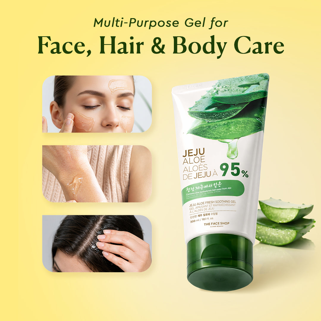 Jeju Aloe Fresh Soothing Gel Tube 300ml