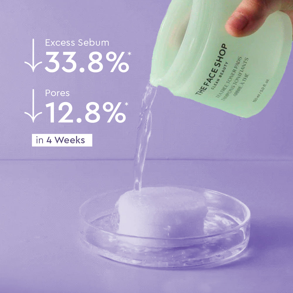 Tea Tree Toner Pads 150ml