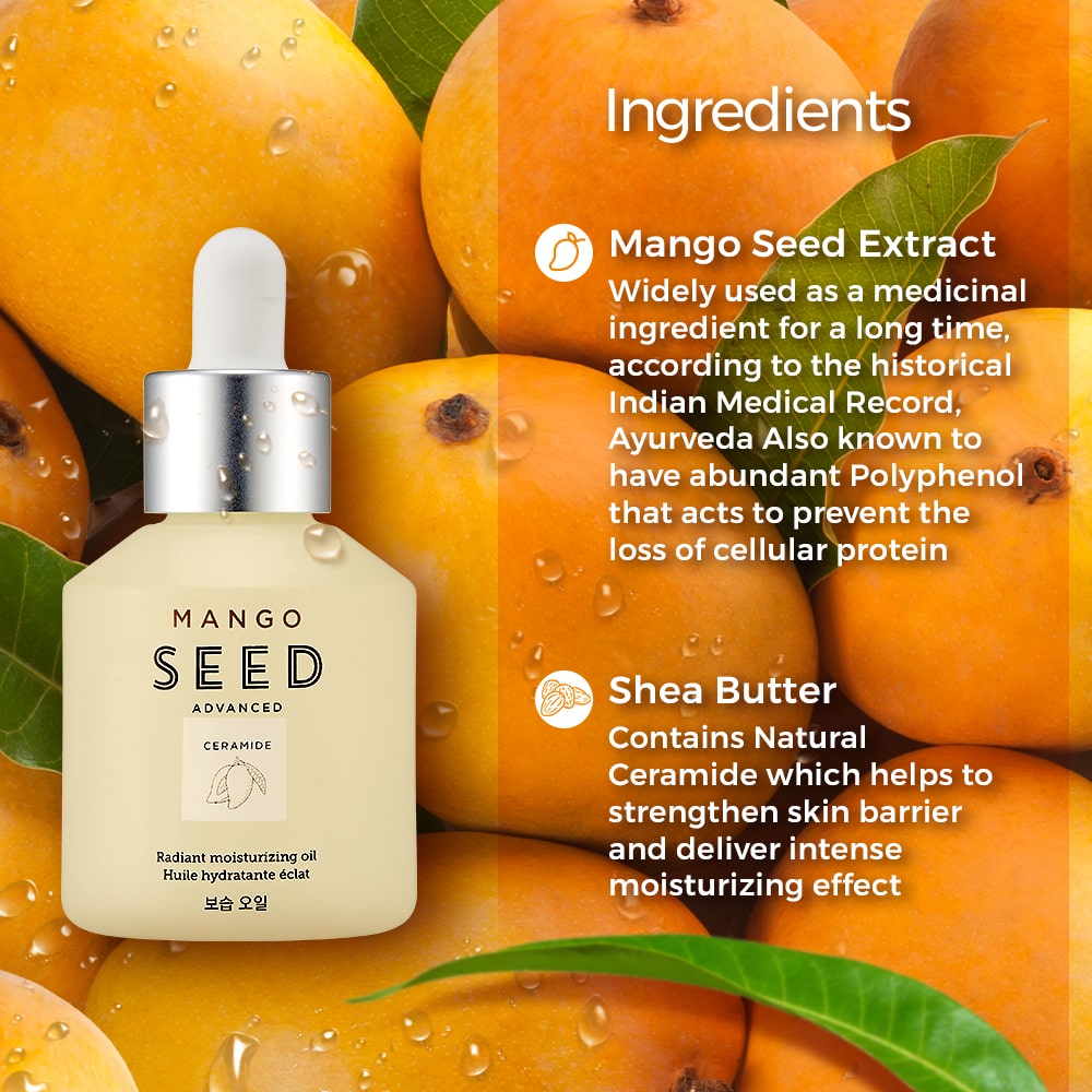 Mango Seed Radiant Moisturizing Oil