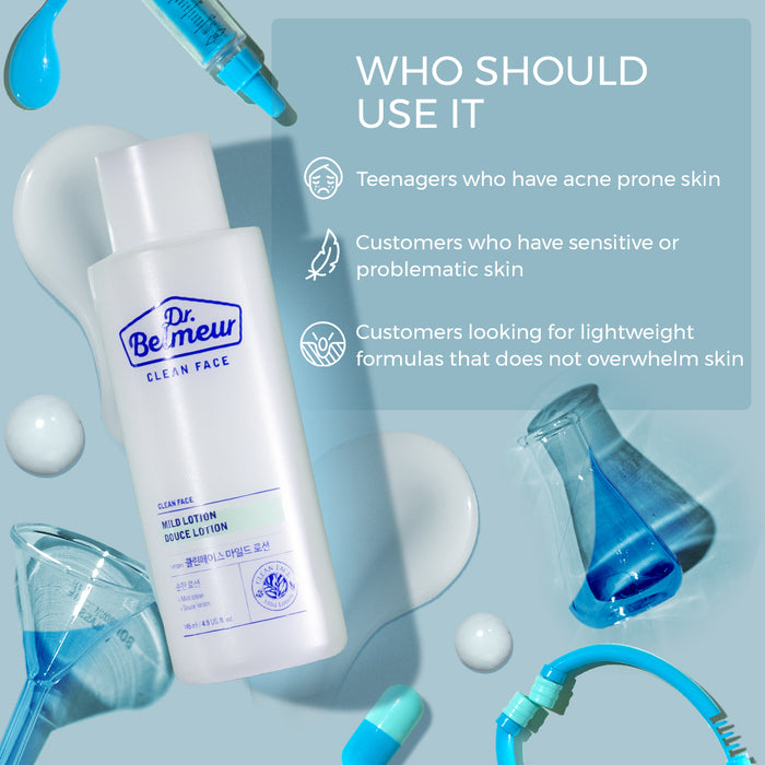 Dr. Belmeur Clean Face Mild Lotion — The Face Shop
