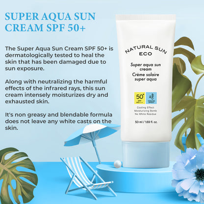 NaturalSun Eco Super Aqua Sun Cream 50ml