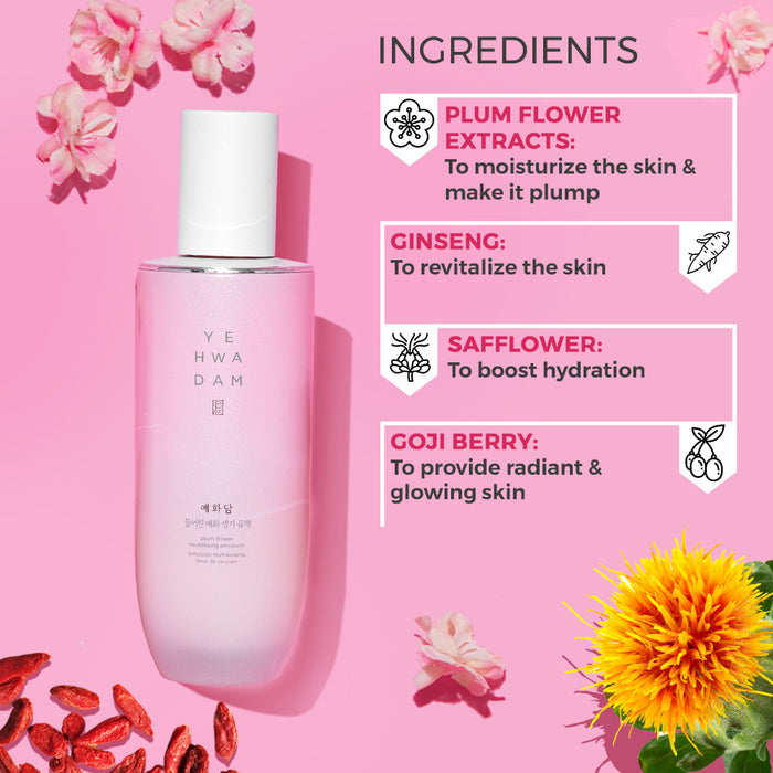 Yehwadam Plum Flower Revitalizing Emulsion