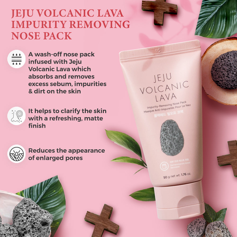 Jeju Volcanic Lava Impurity Removing Nose Pack