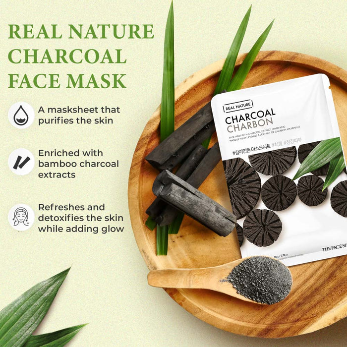 Real Nature Charcoal Face Mask