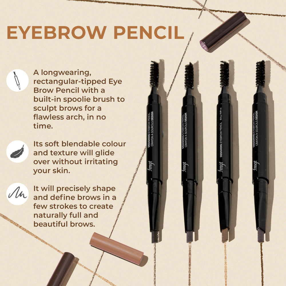 FMGT Designing Eyebrow Pencil 04 Black Brown
