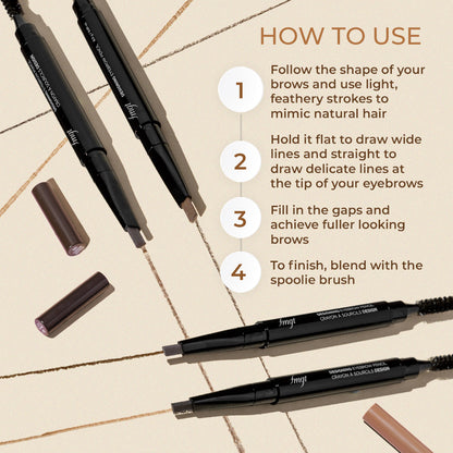 FMGT Designing Eyebrow Pencil 01 Light Brown