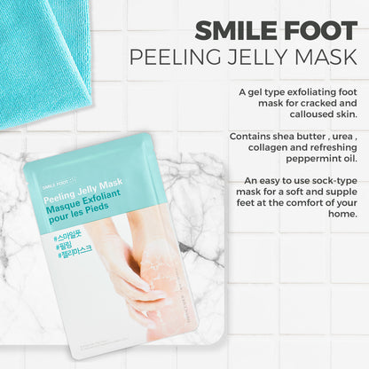 Smile Foot Peeling Jelly Mask
